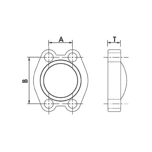 CODE 62 UNCUT FLANGE CLAMP (6,000 PSI)