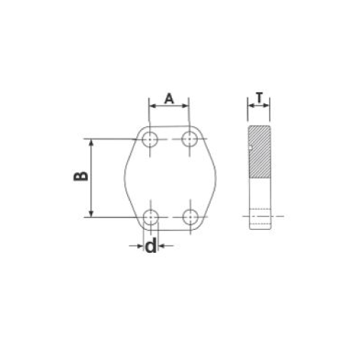 CODE 61 ‘BLIND’ FLANGE (3,000 PSI)