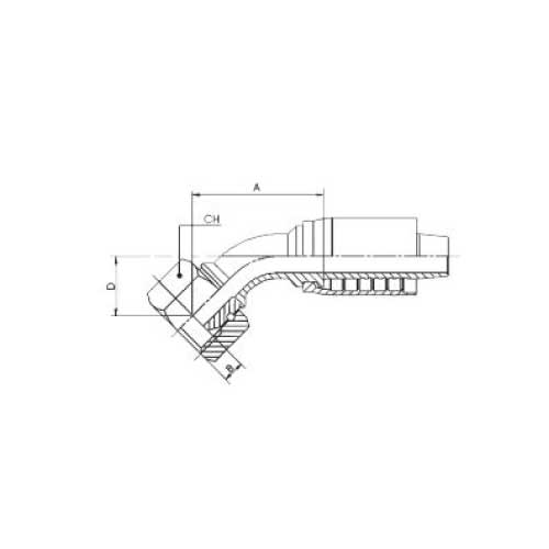 BSPP FEM 45 DEG