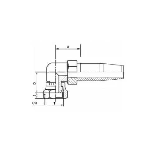 BSPP FEM 90 DEG COMPACT