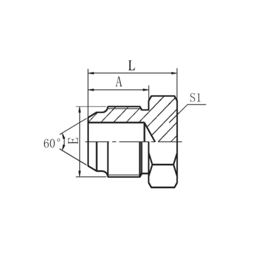 JIS METRIC (KOMATSU) PLUG